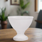 Solura White Terracotta Urn Planter