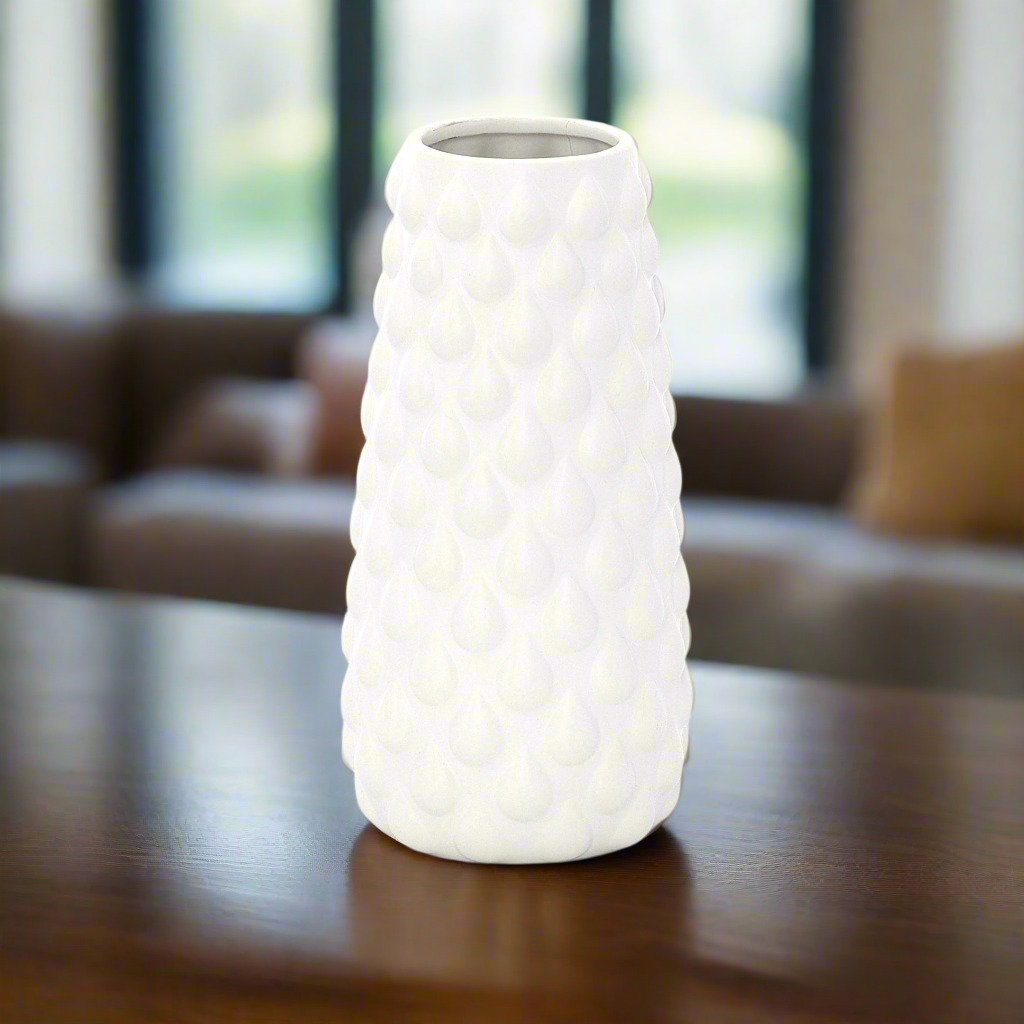 Nicolette Ceramic Round Vase