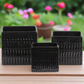 Primrose Ceramic Square Planter Set (Set of 3)