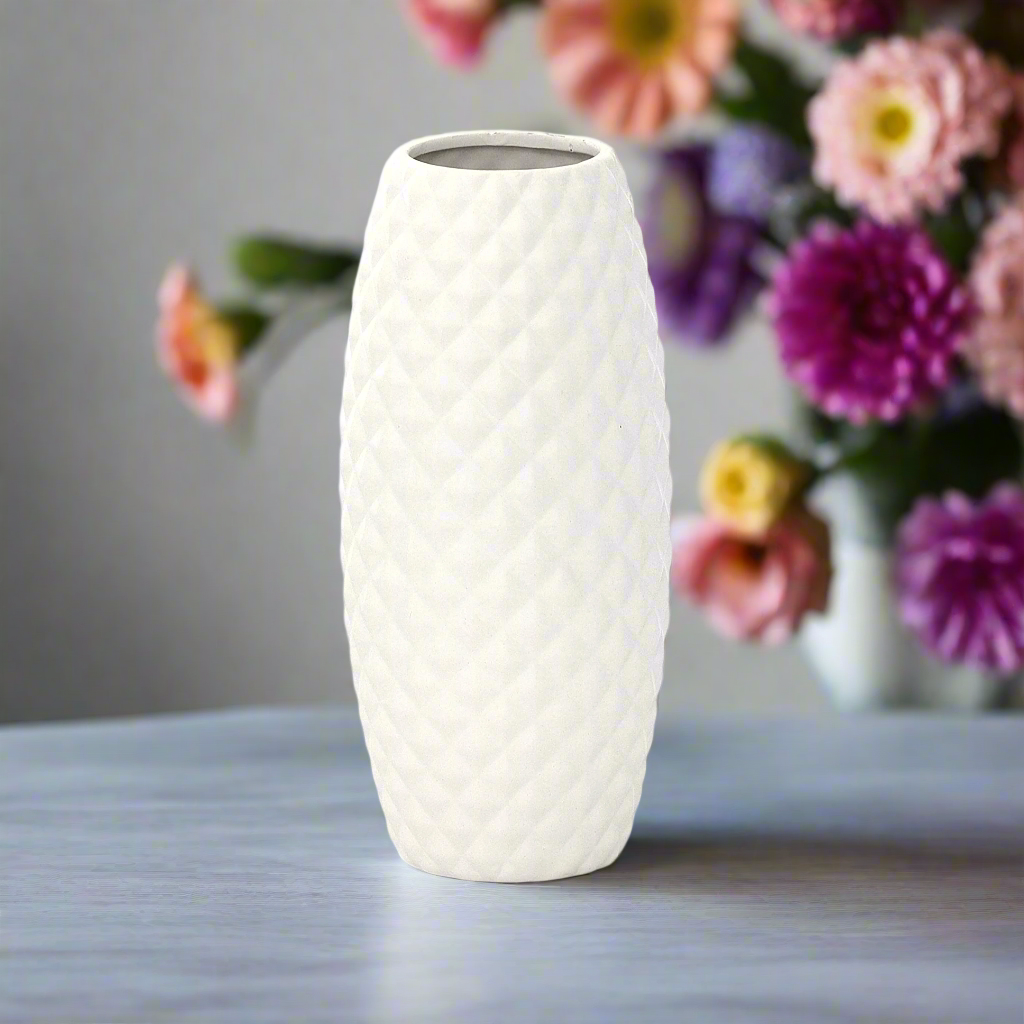 Diamare Ceramic Round Vase