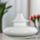 Alayna Ceramic Bellied Round Vase with Two-Tier Design