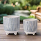Quendra Geometric Tripod Planter Set (Set of 2)