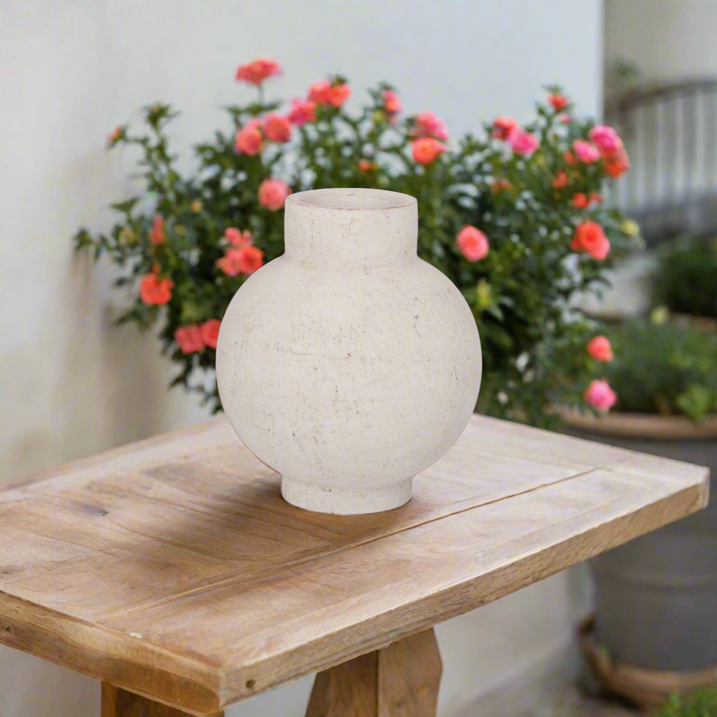 Daphne Stoneware Vase