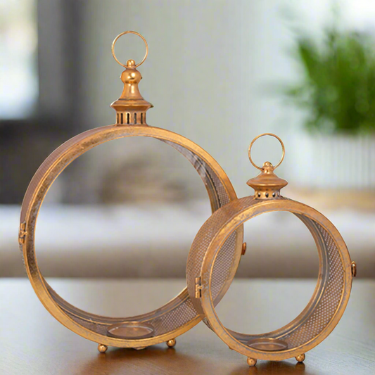 Briar Metal Candle Holder Set