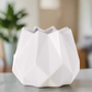 Isari Sloped Geometric Ceramic Planter