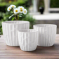 Palis Ceramic Round Planter Set (Set of 3)