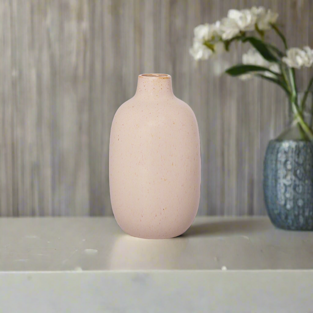 Lacey Ceramic Vase with Minimalist Design