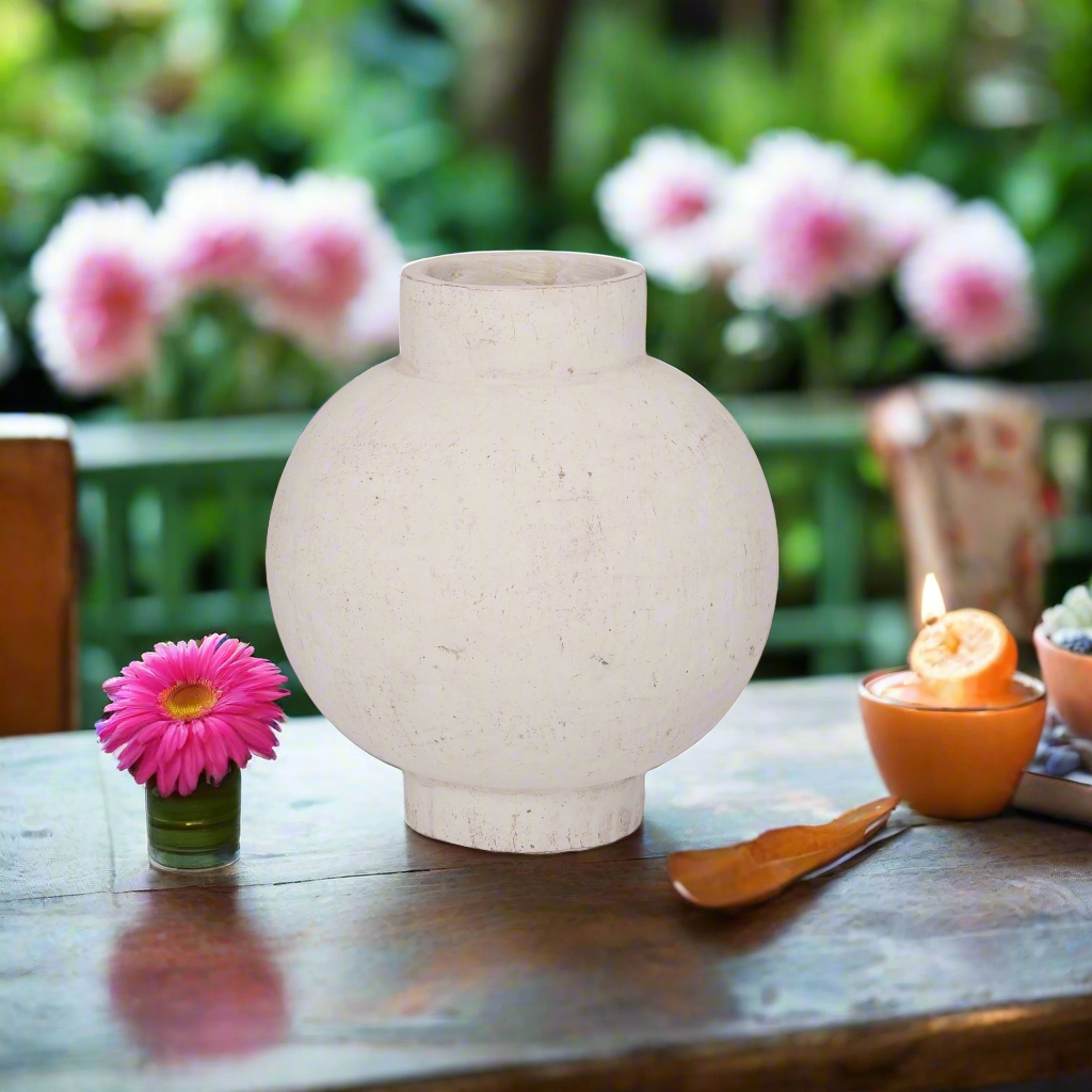 Daphne Stoneware Vase