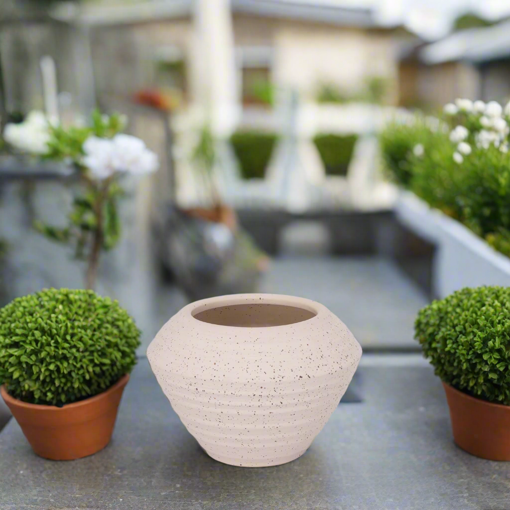 Lucille Ceramic Sandstone Pot