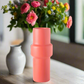 Mabel Ceramic Embossed Pipe Vase
