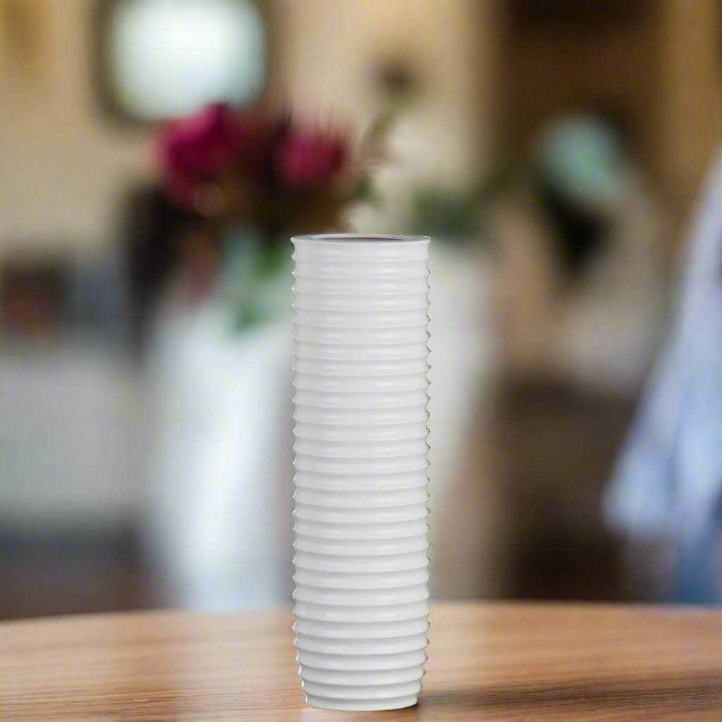 Charity Ceramic Cylinder Vase