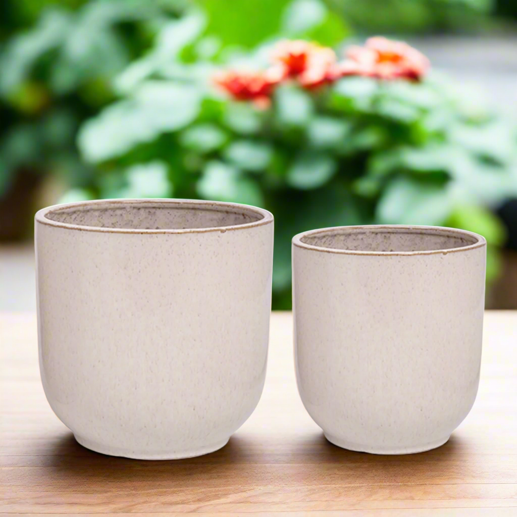 Sloane Ceramic Planter Set (Set of 2)