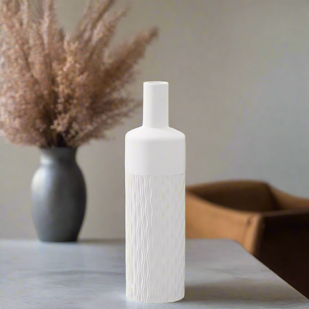 Lillian Ceramic Imperial Bottle Vase