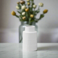 Bronte Ceramic Round Vase with Wide Opening and Speckled Design