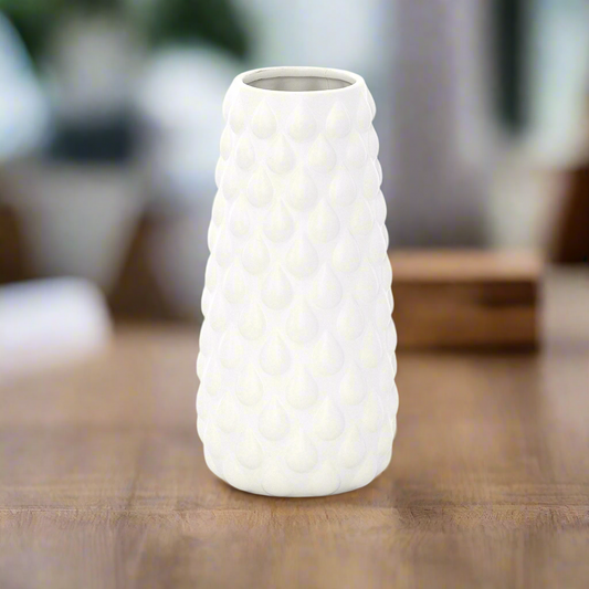 Nicolette Ceramic Round Vase