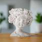 Havanah Distressed Cement Child Head Pot