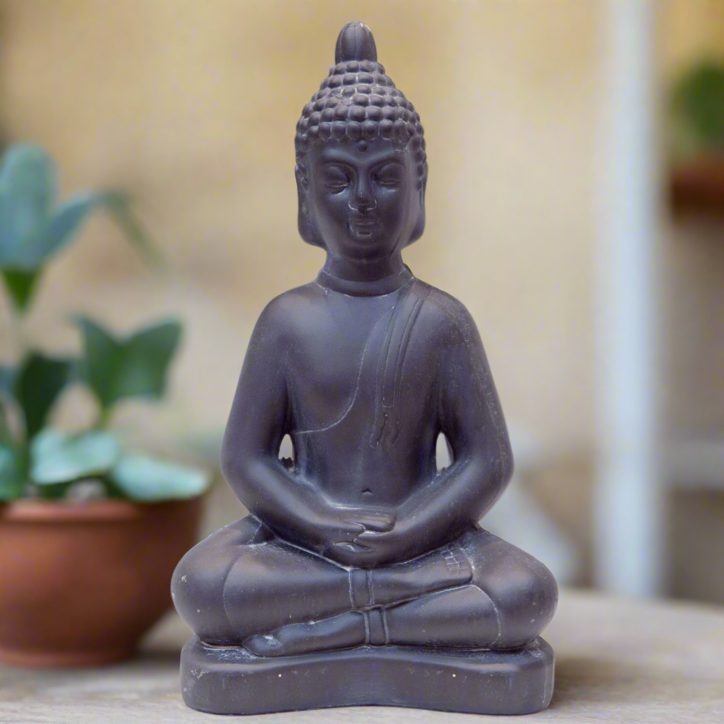 Felicity Terracotta Meditating Buddha Figurine