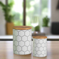 Lavender Ceramic Canister Set (Set of 2)