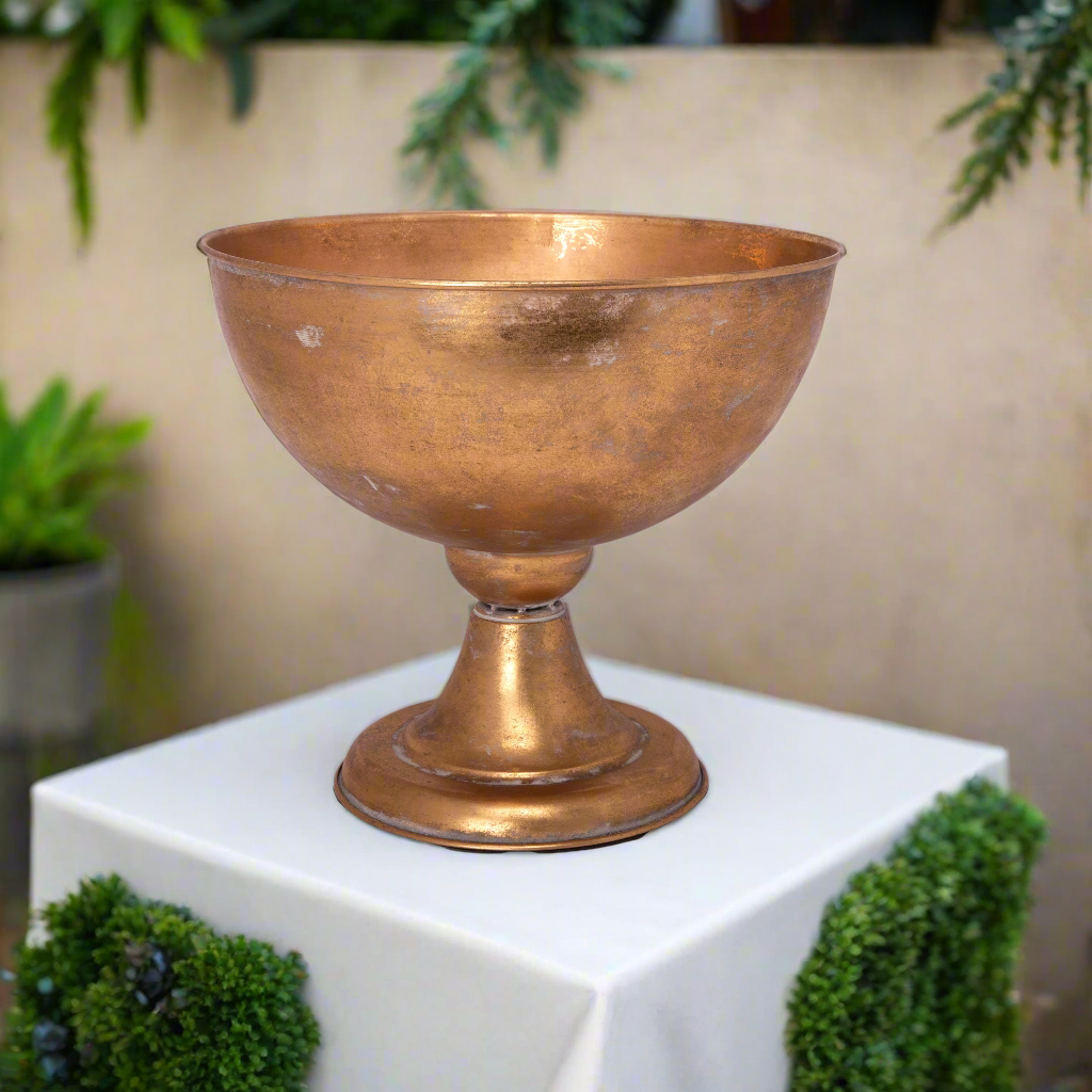 Alice Metal Gold Planter