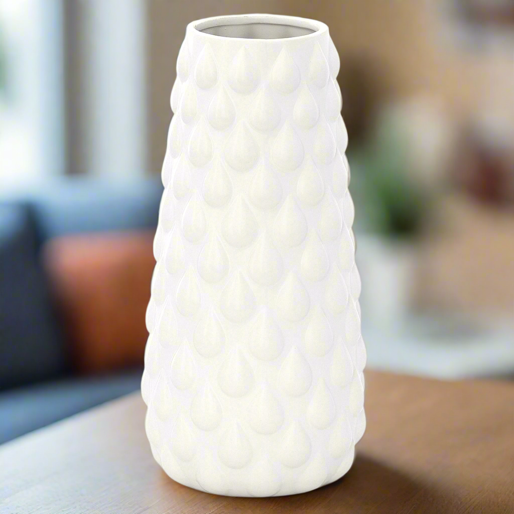Nicolette Ceramic Round Vase