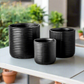 Paloma Ceramic Round Planter Set (Set of 3)