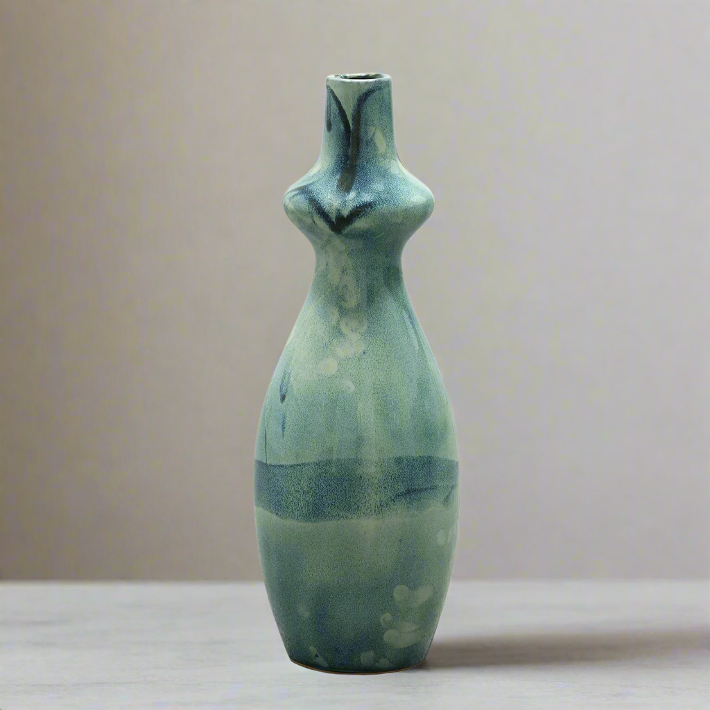 Aurex Glossy Finish Ceramic Vase