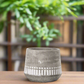 Talia Cement Tribal Round Pot