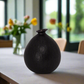 Macie Sculptural Textured Ceramic Vase