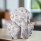 Cher-Lee Cement Cherubin Bust Figurine with Head Resting on Hand