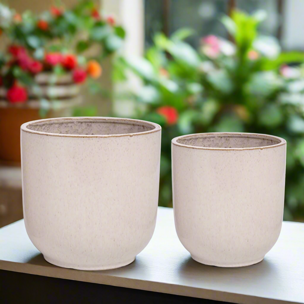 Sloane Ceramic Planter Set (Set of 2)