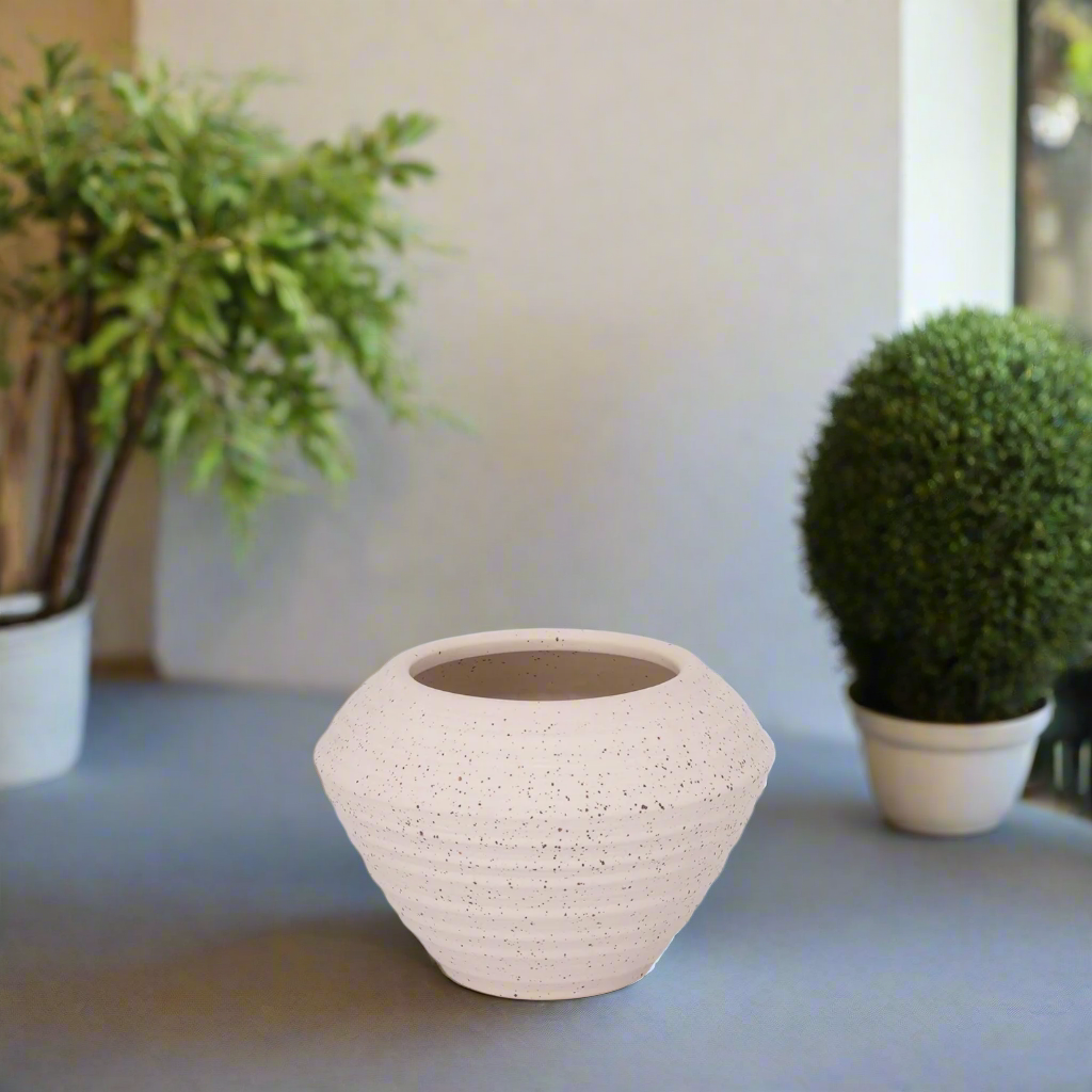 Lucille Ceramic Sandstone Pot