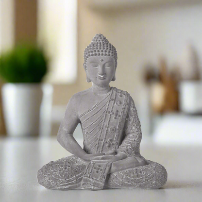 Amadee Cement Meditating Buddha Figurine
