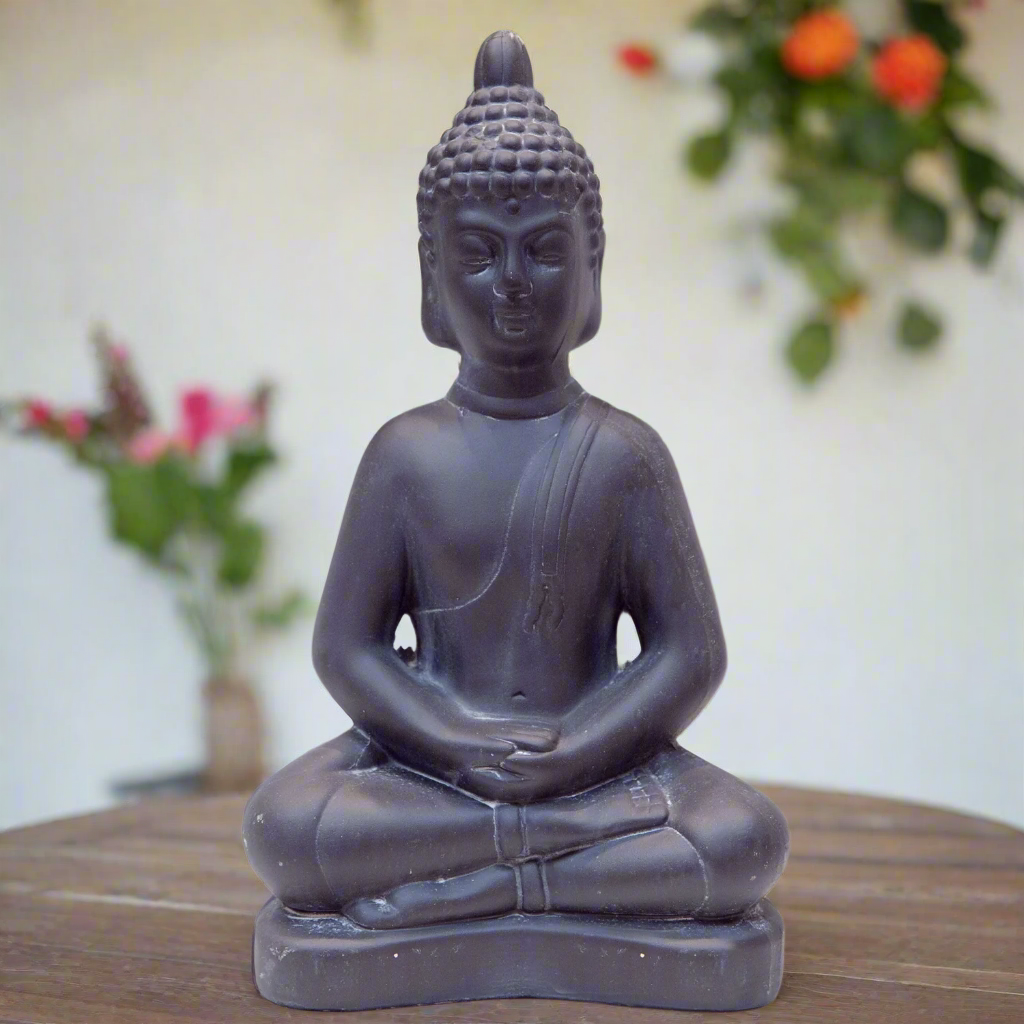 Felicity Terracotta Meditating Buddha Figurine