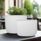 Ceryn Symmetry Oval Planter Set (Set of 2)