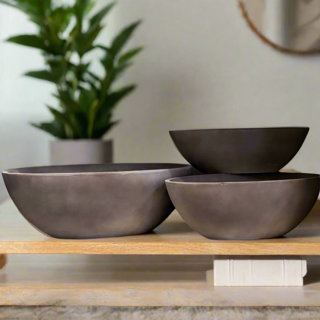 Gladys Boat Shape Planter Set (Set of 3)