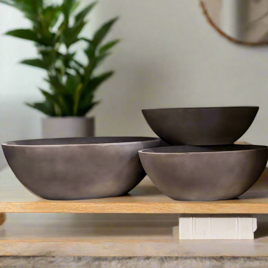 Gladys Boat Shape Planter Set (Set of 3)