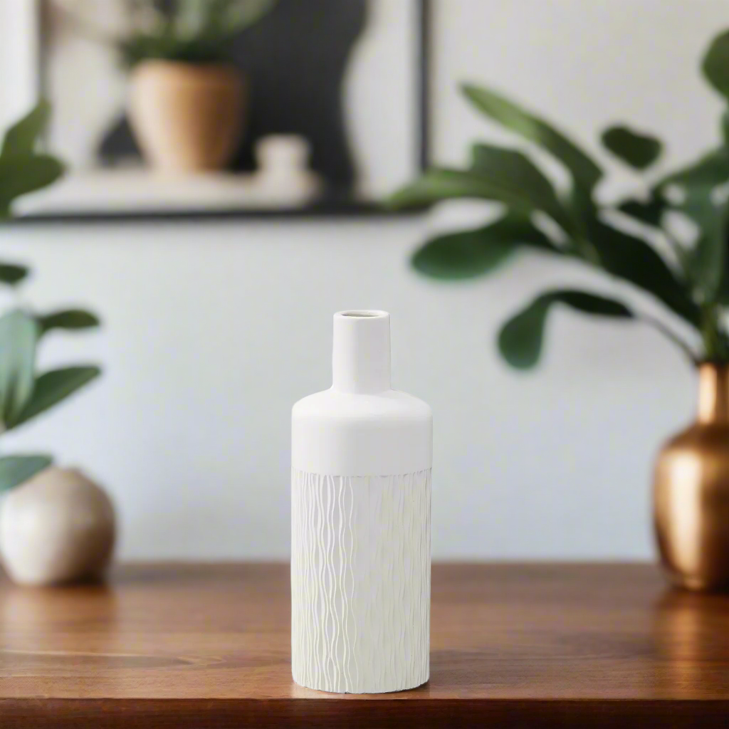 Lillian Ceramic Imperial Bottle Vase