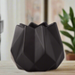 Isari Sloped Geometric Ceramic Planter