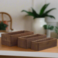 Linda Wooden Rectangular Planter Set (Set of 3)