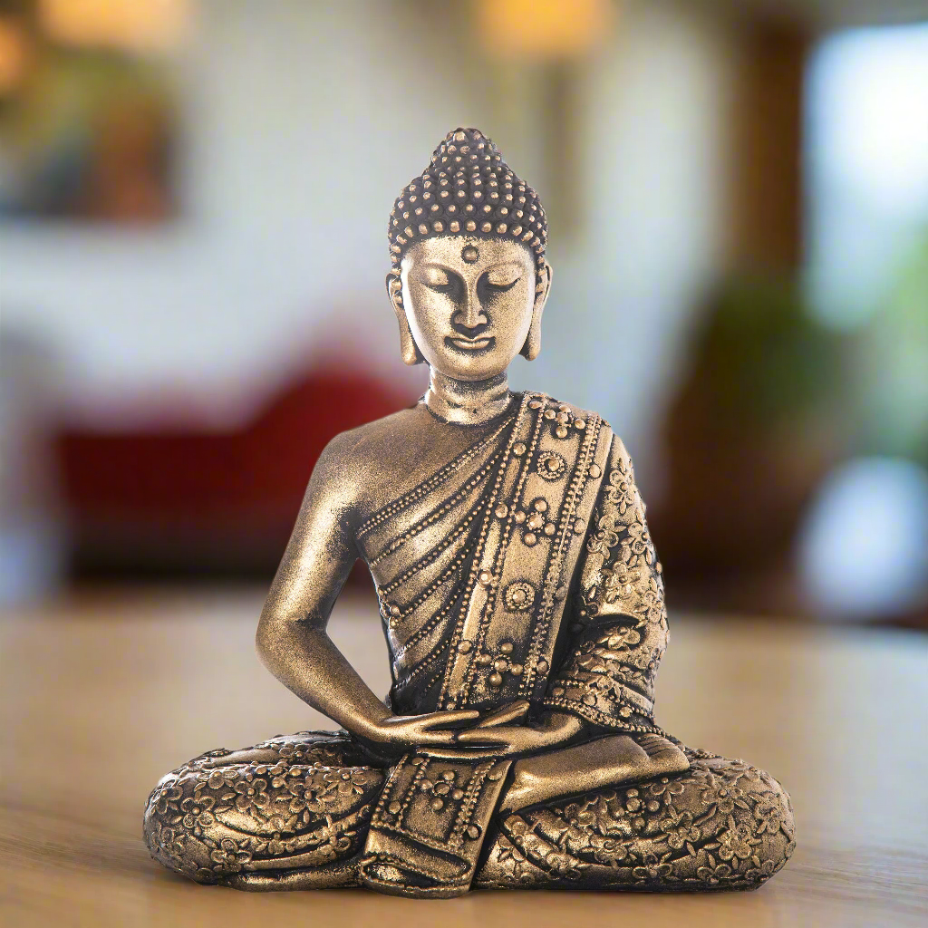 Amadee Cement Meditating Buddha Figurine