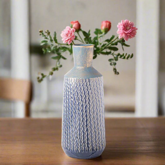 Loretta Ceramic Round Vase
