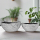 Belloro Geometric Oval Ceramic Planter Set (Set of 2)
