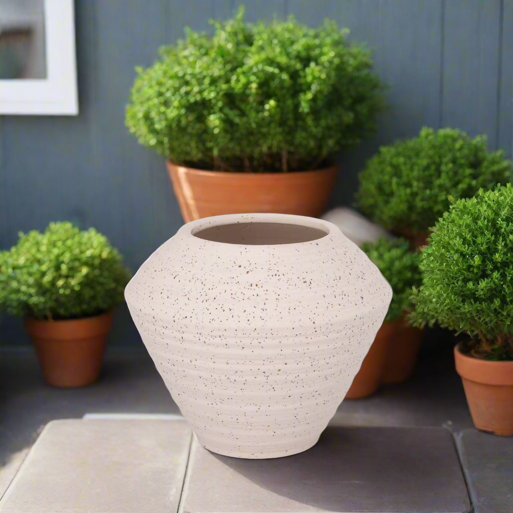 Lucille Ceramic Sandstone Pot