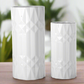 Priya Ceramic Tall Round Planter/Vase Set (Set of 2)