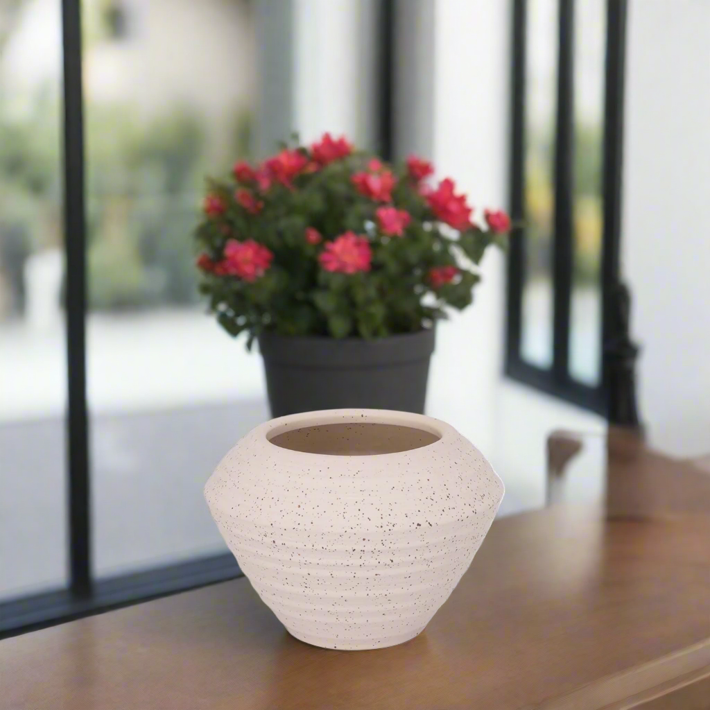 Lucille Ceramic Sandstone Pot