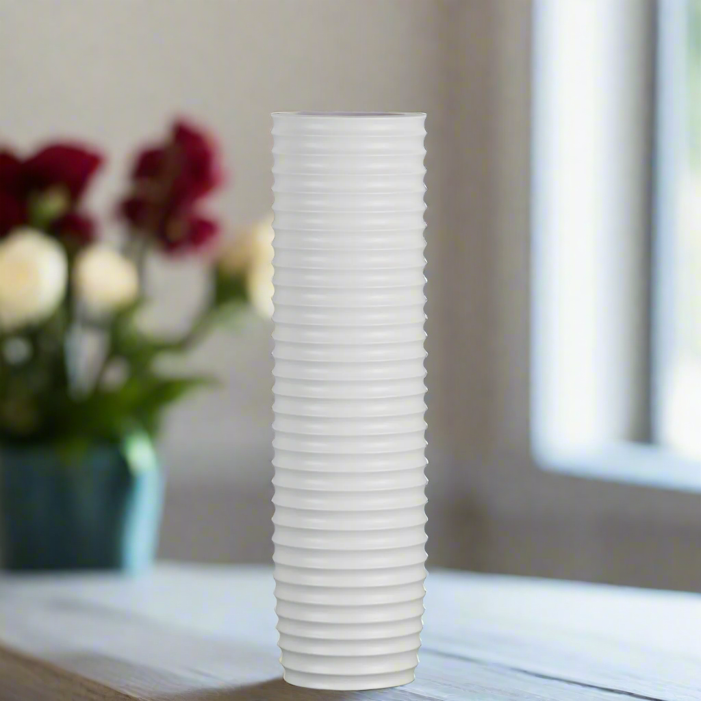Charity Ceramic Cylinder Vase