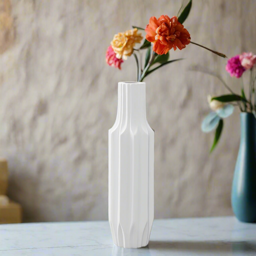 Layla Ceramic Patterned Vase