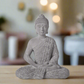 Amadee Cement Meditating Buddha Figurine