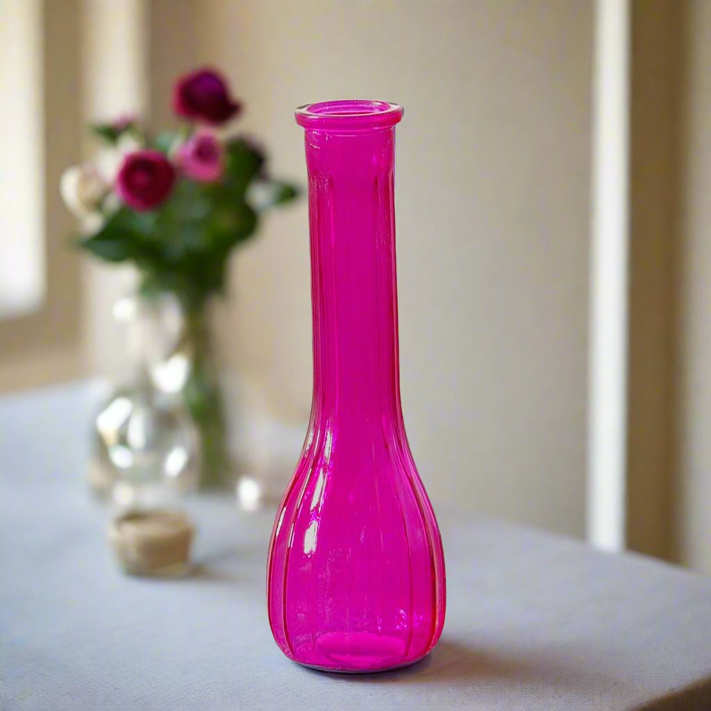 Quivira Ribbed Bud Vase