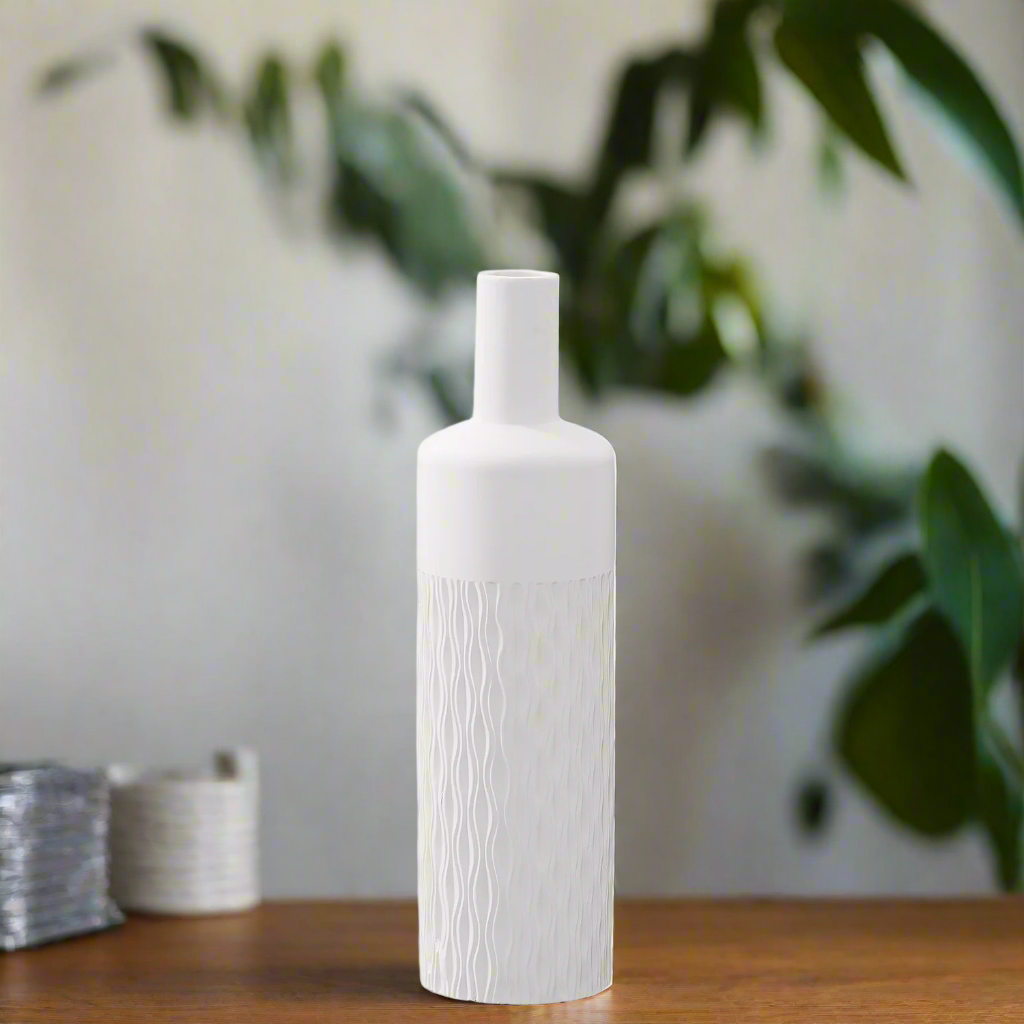Lillian Ceramic Imperial Bottle Vase